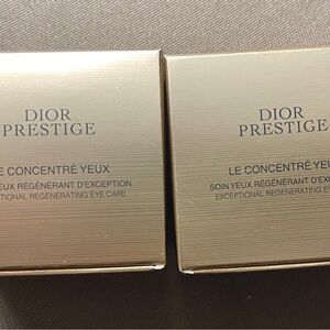 Dior Prestige Le Concentré Yeux Eye Cream - Luxurious Gold. $50 for 2!